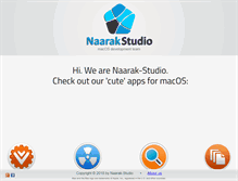 Tablet Screenshot of naarakstudio.com